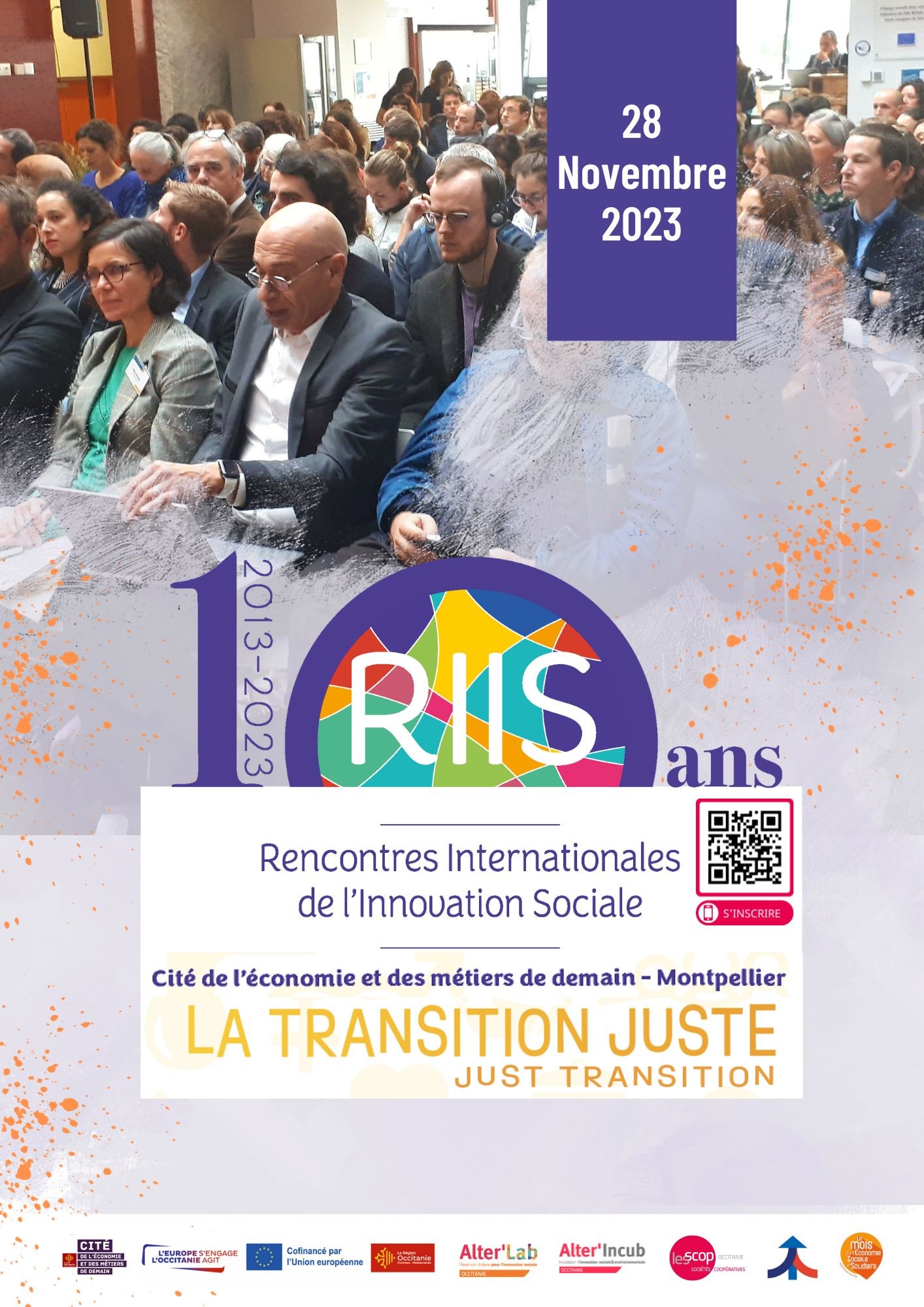 Rencontres internationales de l'innovation sociale à Montpellier le 28 novembre 2023