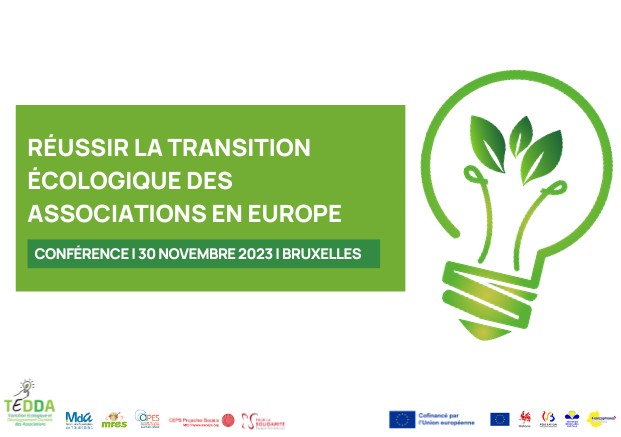 Conférence - Réussir la transition écologique des associations en Europe - 30 novembre 2023